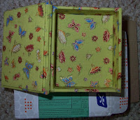 inside of the fabric box