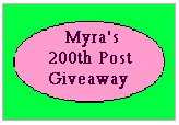 logo for Myra's giveaway