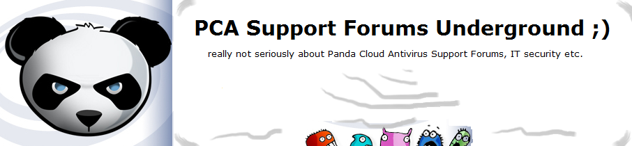 PCA Support Forums Underground ;)