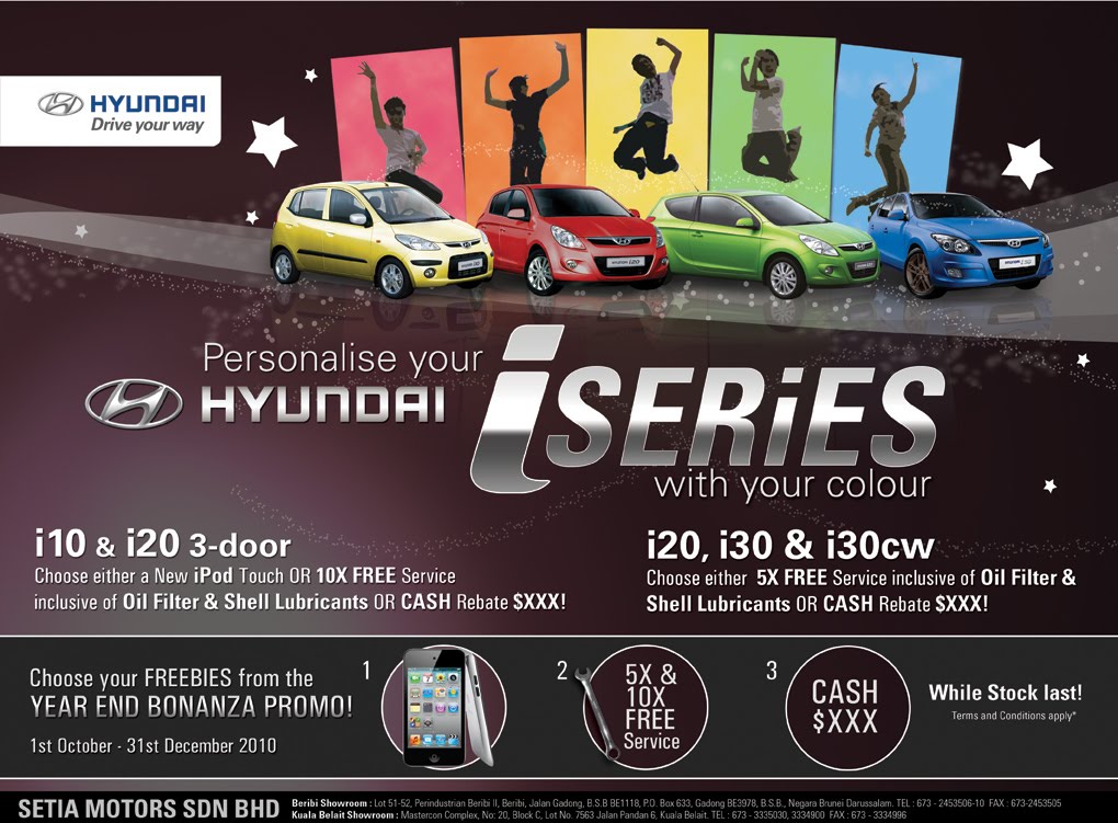 Hyundai Brunei Car For Sale YEAR END PROMO 01 OCT 2010 31 DEC 2010