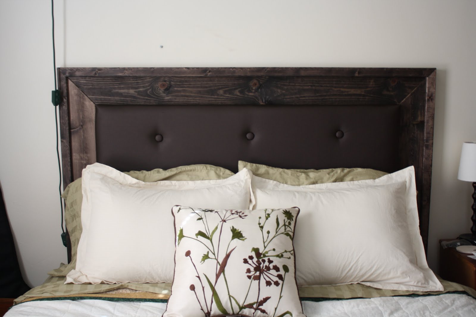 More Like Home Simple Upholstered Headboard