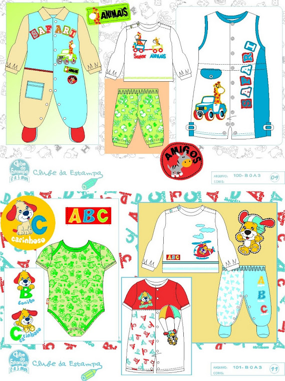clube da estampa baby
