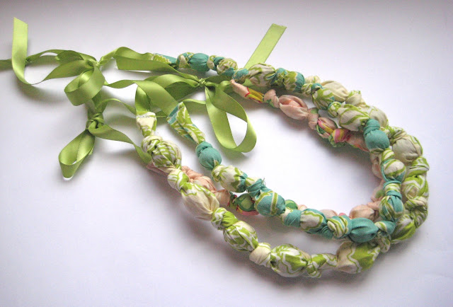 Bead and Knot Necklace
