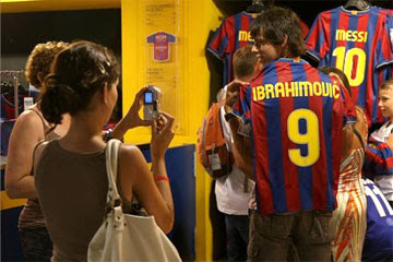 zlatan ibrahimovic barcelona jersey