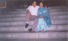 With my Husband Viren in Shimla (Mall Road)