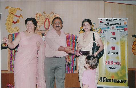 Joy House (Principal Ms Nidhi Ghai with their Husband Chairman Mr. Rajiv Ghai)