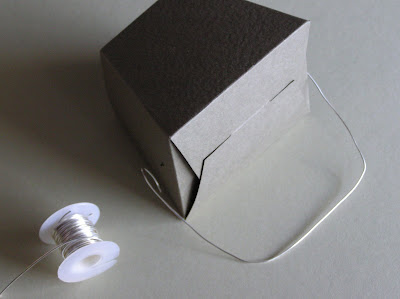 Mel Stampz: Teapot Box (from a Tiny Take out template)