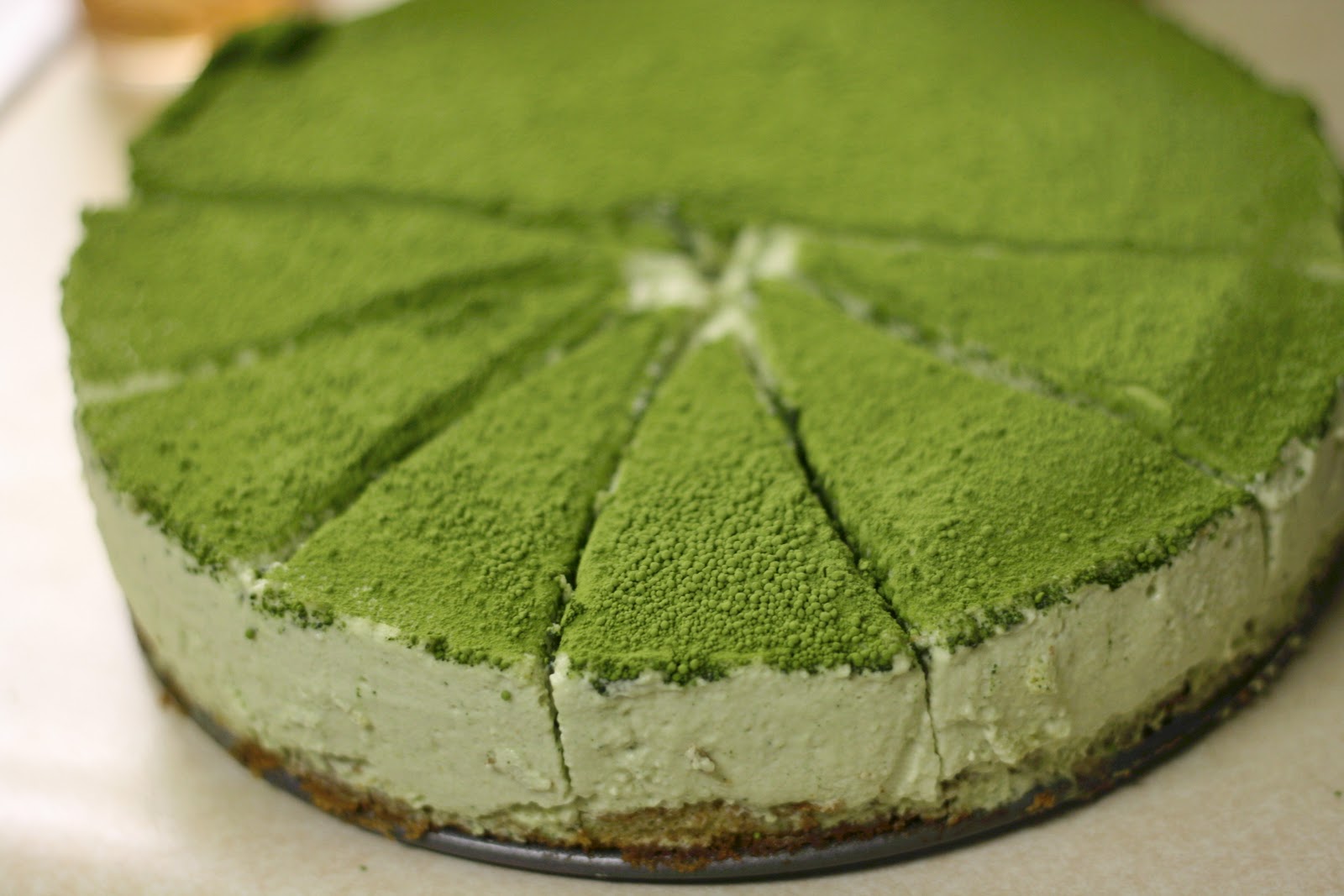 bits and pieces Green Tea Mousse Cake