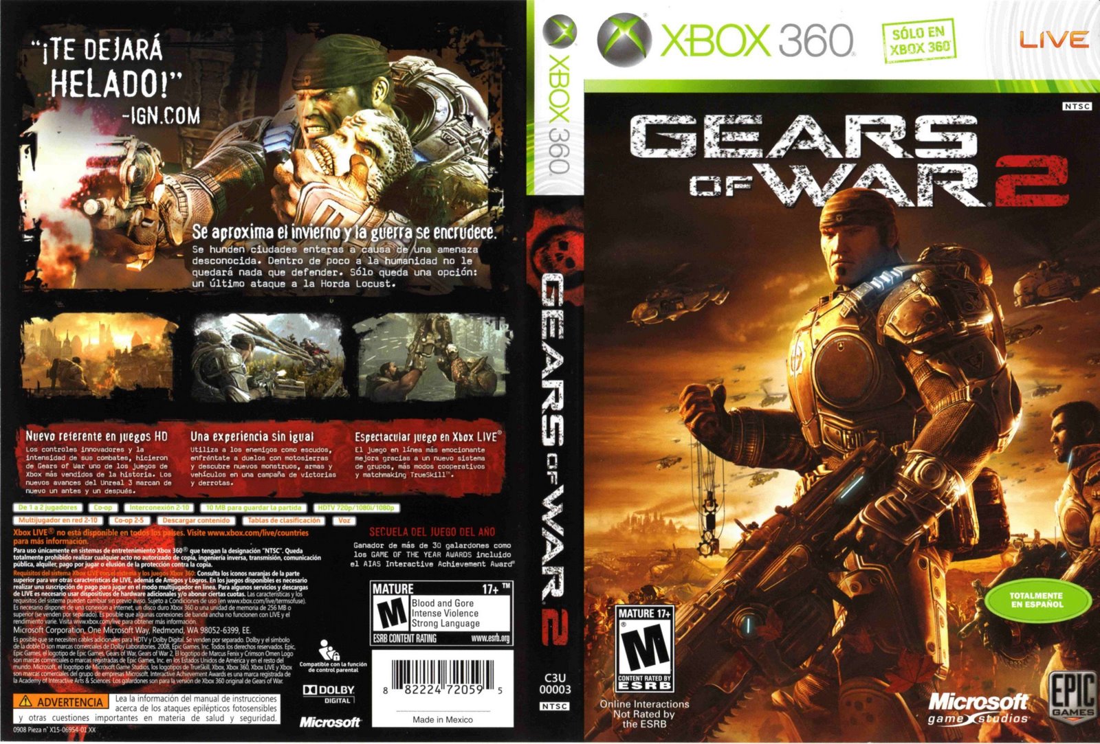 Games Covers Gears Of War 2 Xbox 360 Games Covers Gears Of War 2 Xbox 360