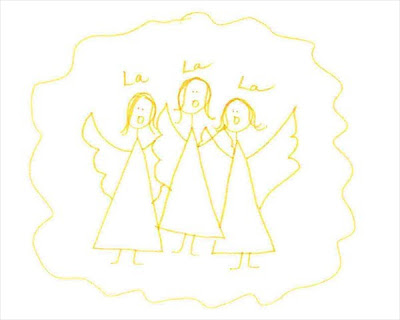 angel choir sings in celebration of proper jean fitting