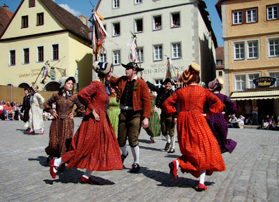 Danza de los pastores Rothenburg ob der Tauber 