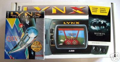 Atari Lynx II Batman Qix bundle