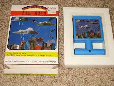 Air Raid Atari 2600 cartridge box