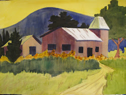 frank webb watercolor adventures sunflowers dordogne