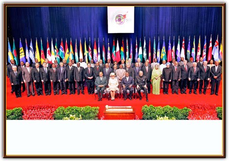 PM with commonwealth leaders