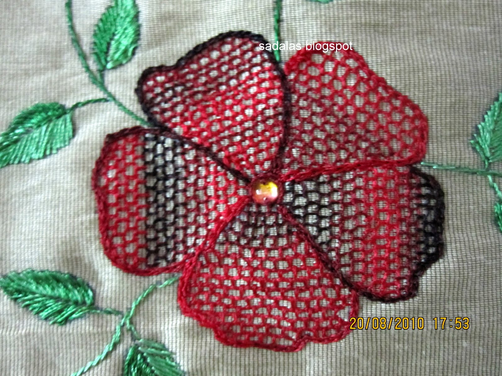 How To Do Redwork Embroidery - Video - Metacafe - Online Video