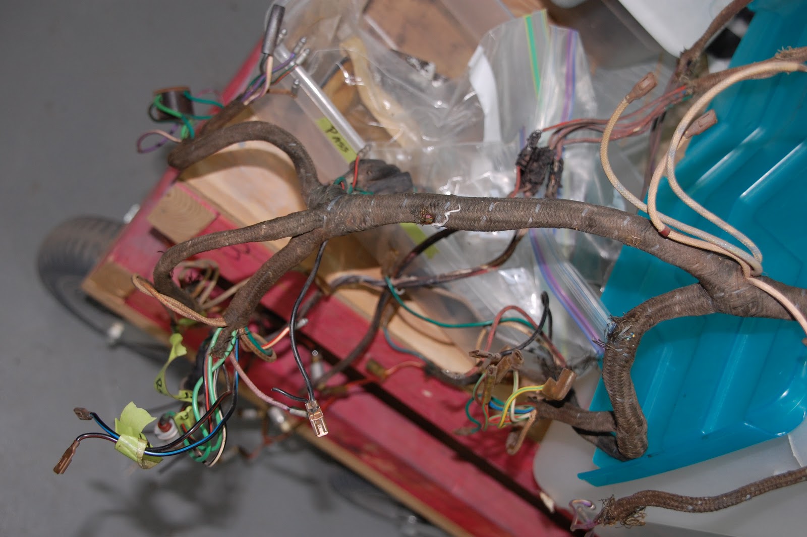 From the Lift: Starting on the wiring