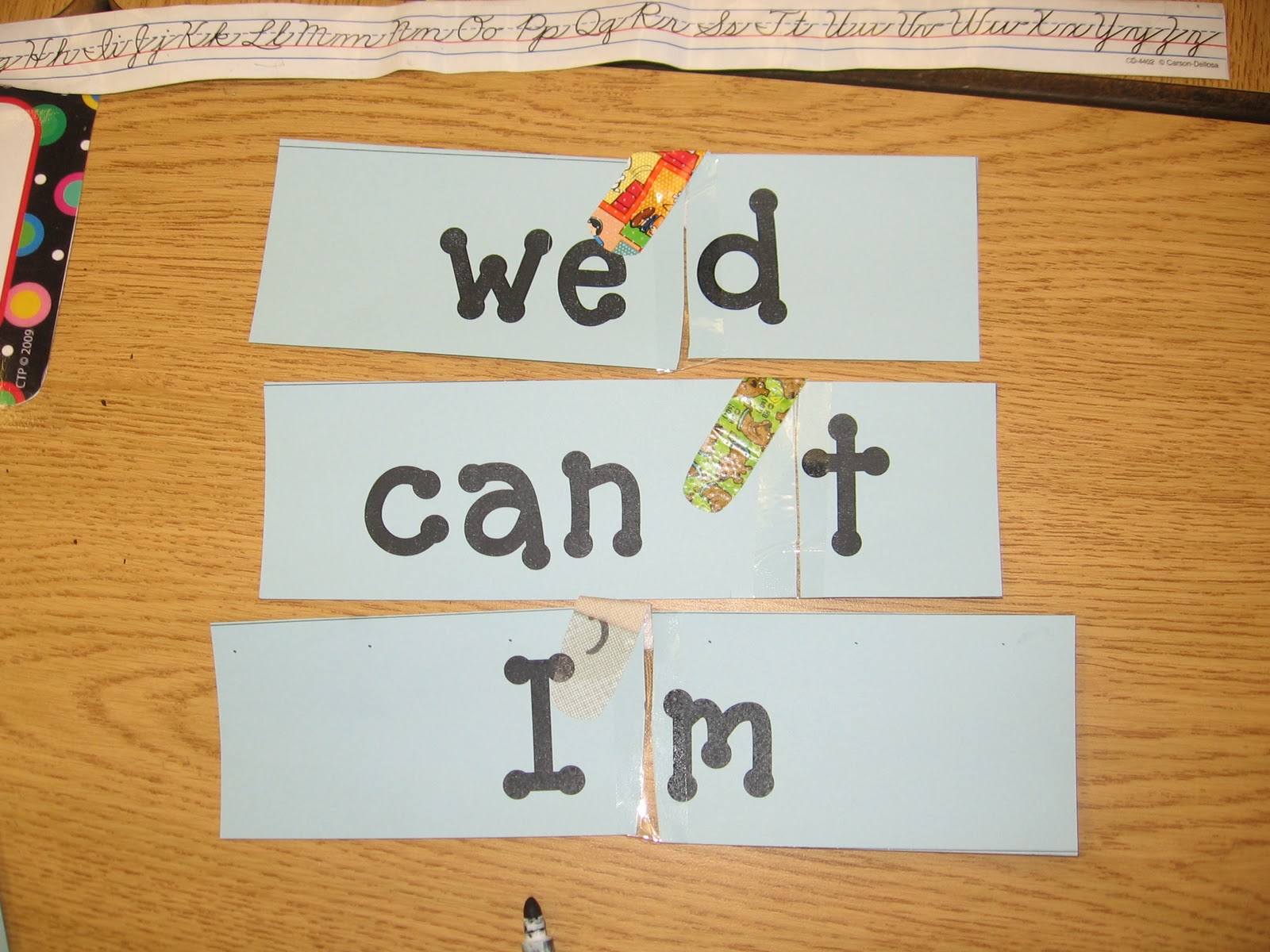 Buzzing About Second Grade: Contraction Surgery