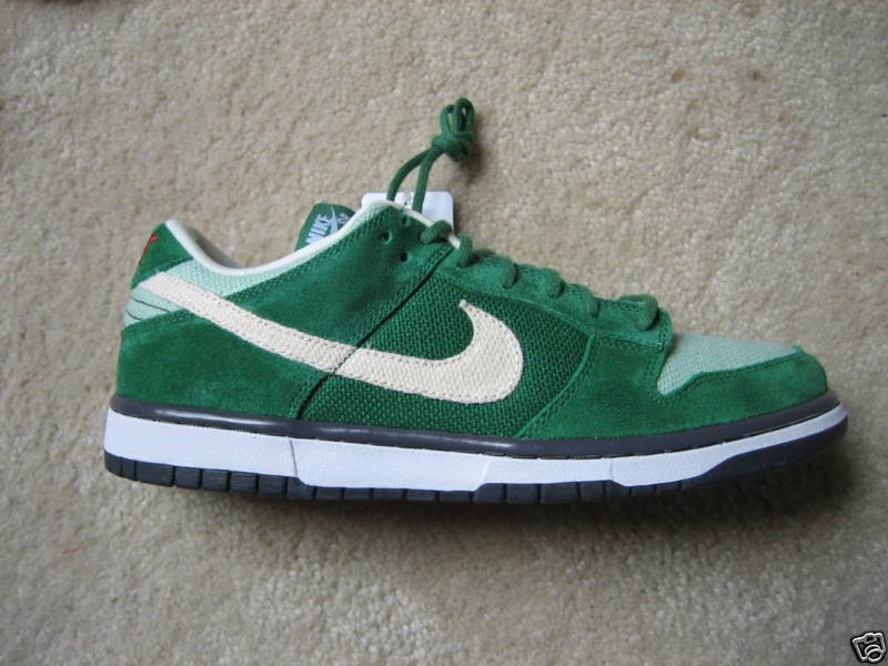 nike sb brown and green
