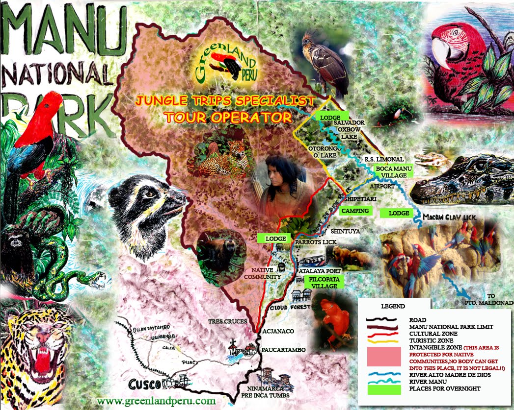 PERU AMAZON JUNGLE TRIPS MANU