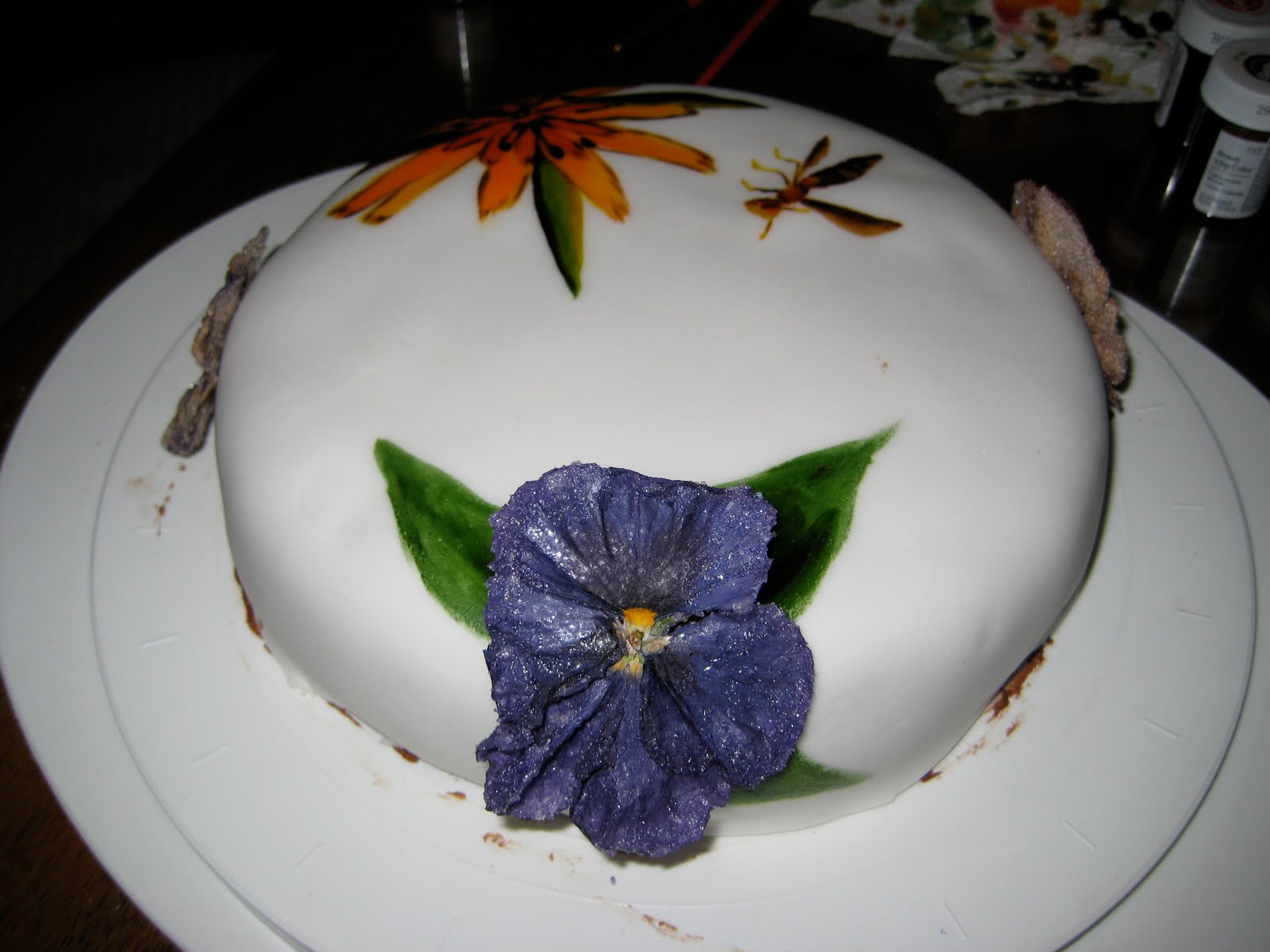 Fabrication du wedding cake