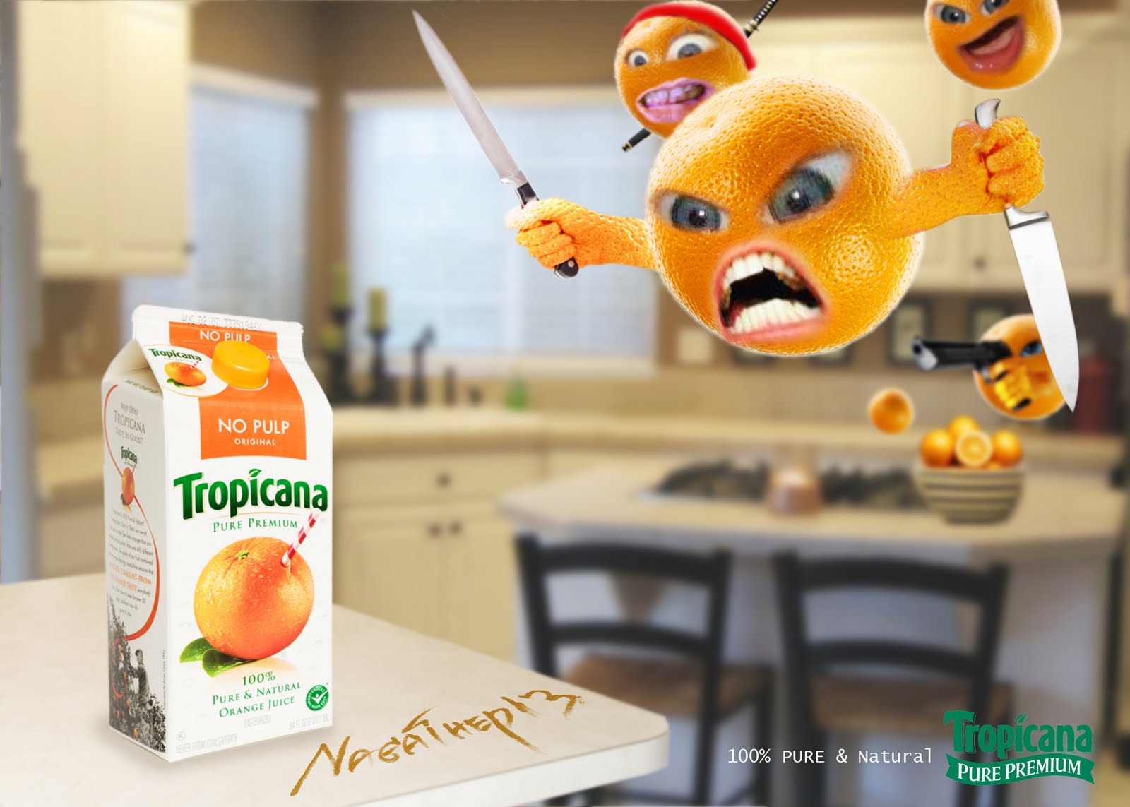 アヌテプーン Orange Revenge (Tropicana ad).....