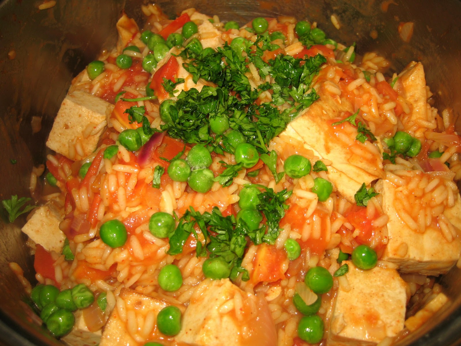 Homestyle Vegetarian Cooking Saffron Tofu