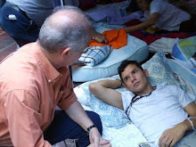 Julio Cesar Rivas en huelga de hambre por la libertad de los presos politicos