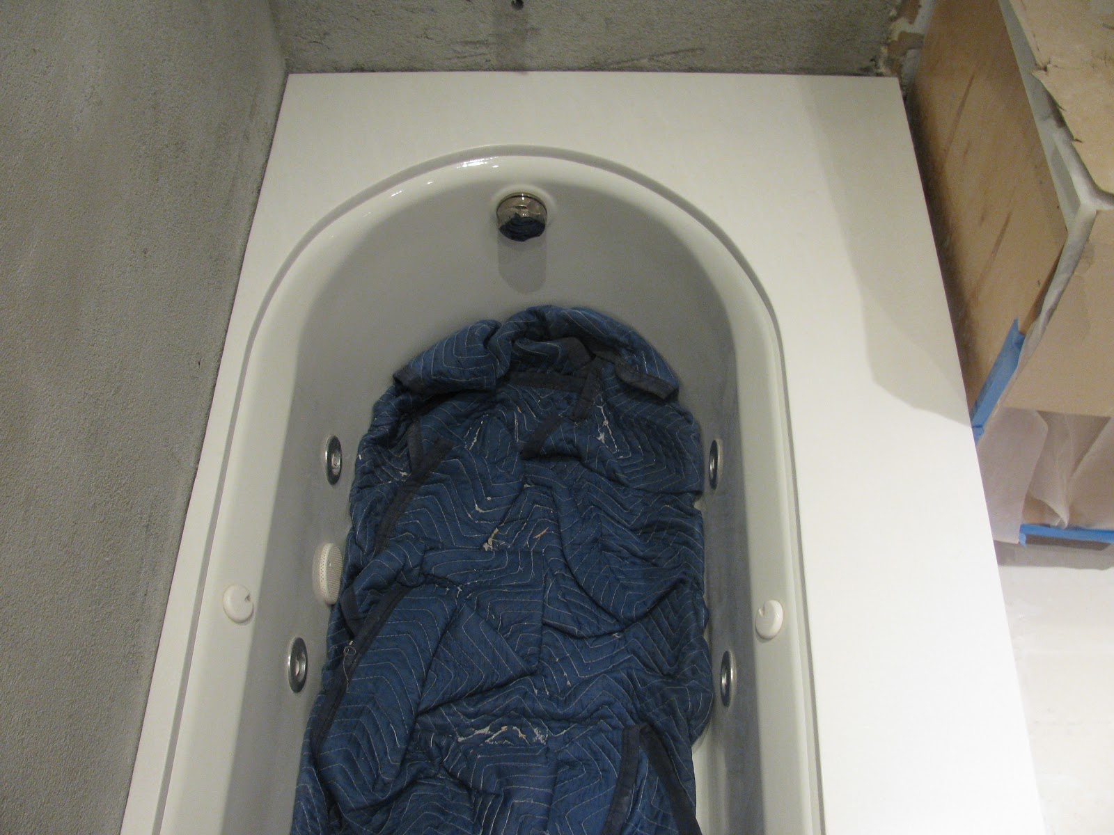 Constructing Bliss After the chicken wire, concrete, of course!