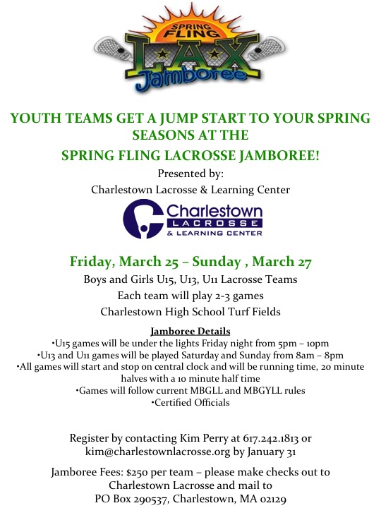 Lax Tournaments Spring Fling Lacrosse Jamboree