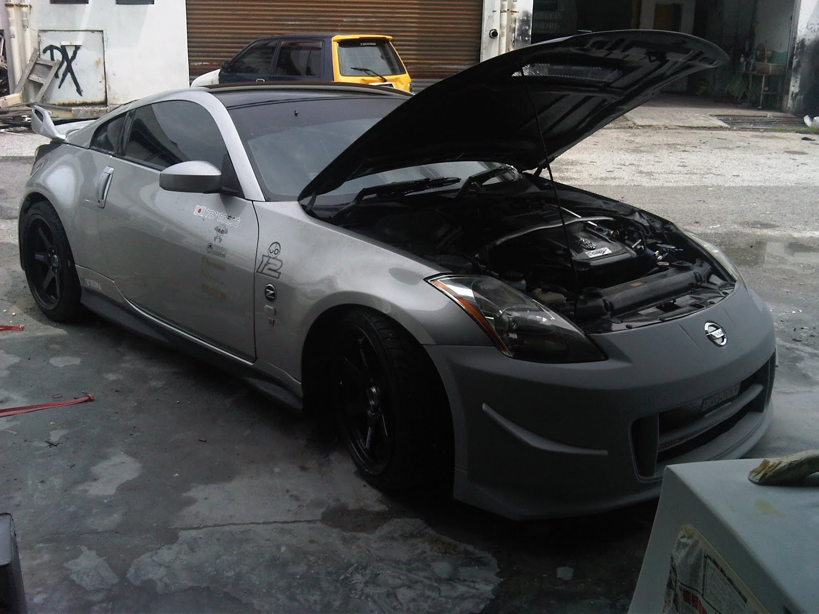 ATS Painting & Bodywork Nissan 350z bodykit paint