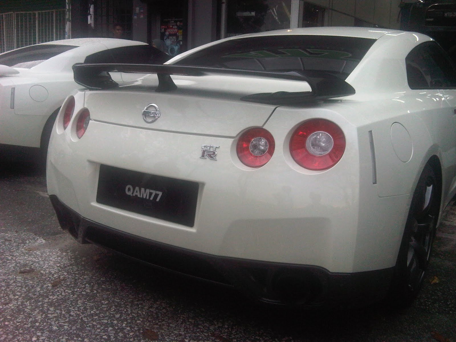 Nissan gtr spoiler delete #9