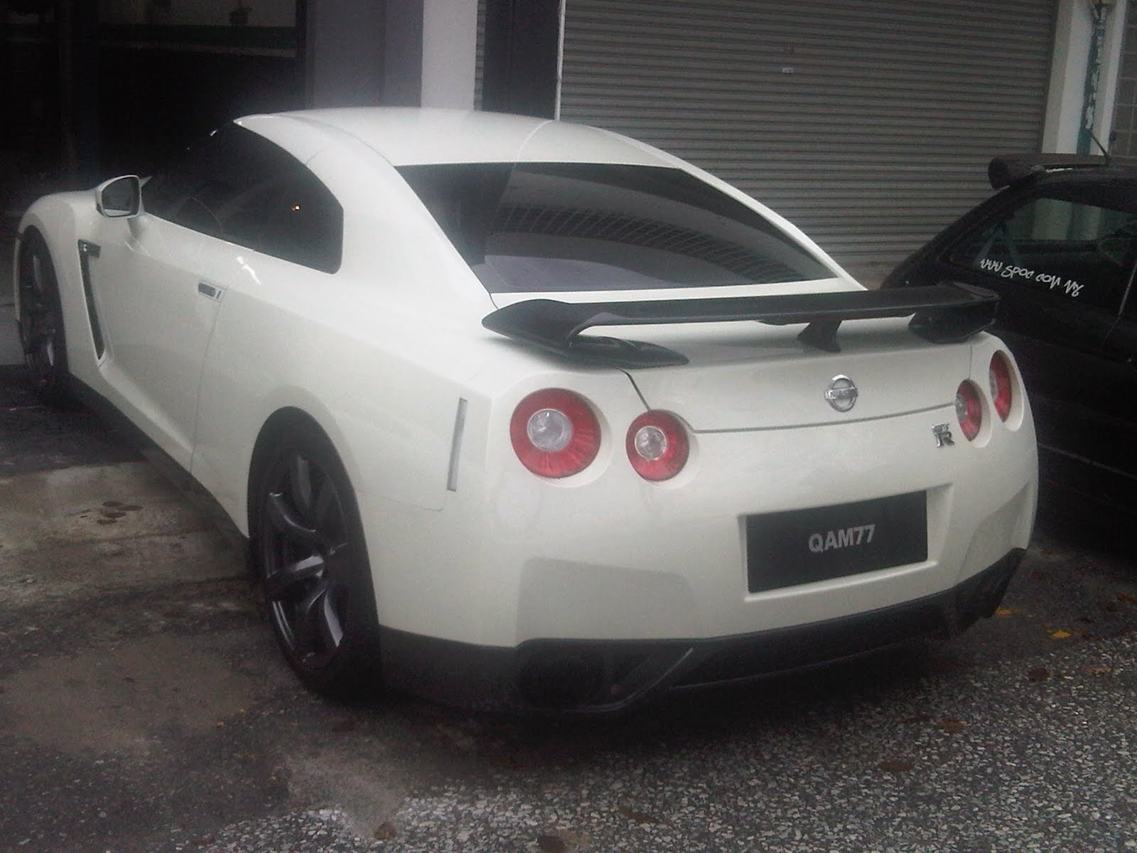 Nissan gtr spoiler delete #3