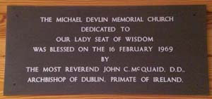 dedication plaque