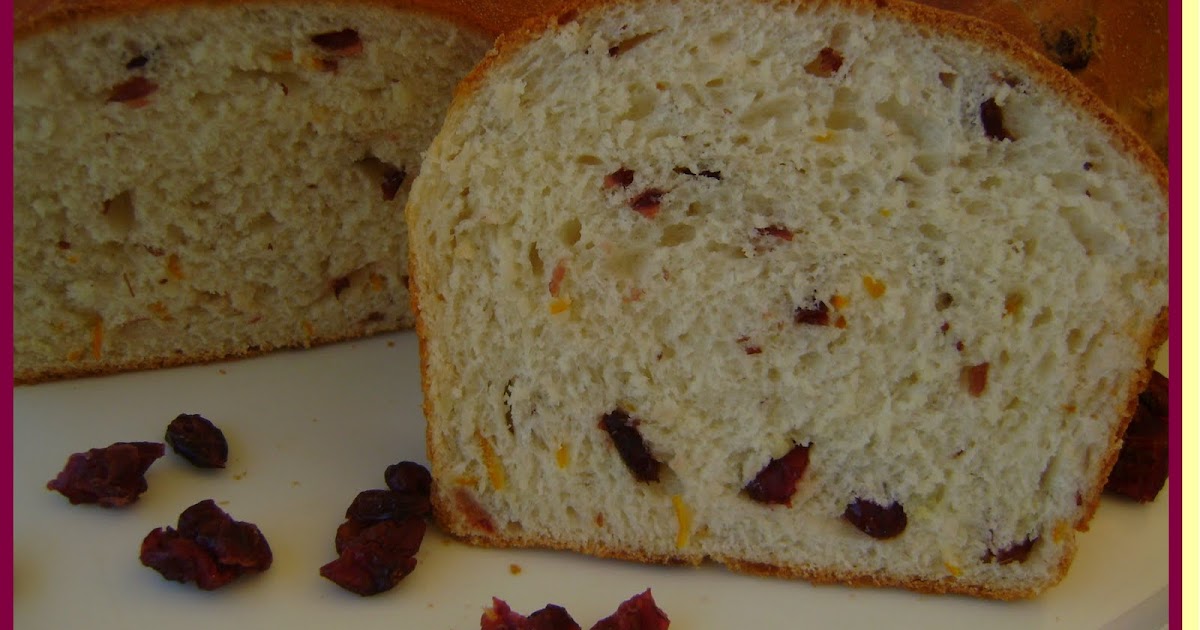 LE TRÉSOR GOURMAND PAIN AUX CANNEBERGES ET À L'ORANGE LE TRÉSOR GOURMAND PAIN AUX CANNEBERGES ET À L'ORANGE