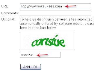 Cara Submit ke Search Engine