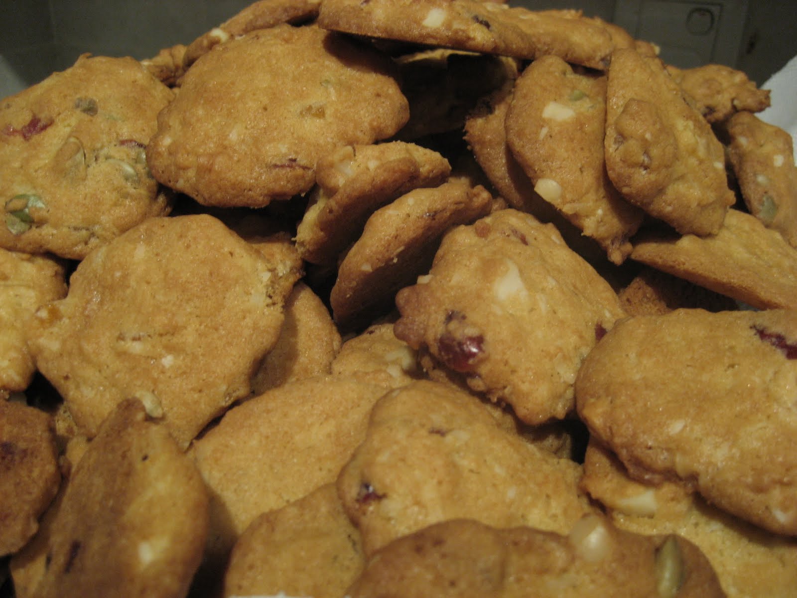 Ribbons and Cakes Fruit and Nut cookies