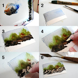 watercolor painting rocks techniques tutorials tips watercolour landscape carving rita paintings water paint tutorial watercolors tuesday collect lessons later landscapes