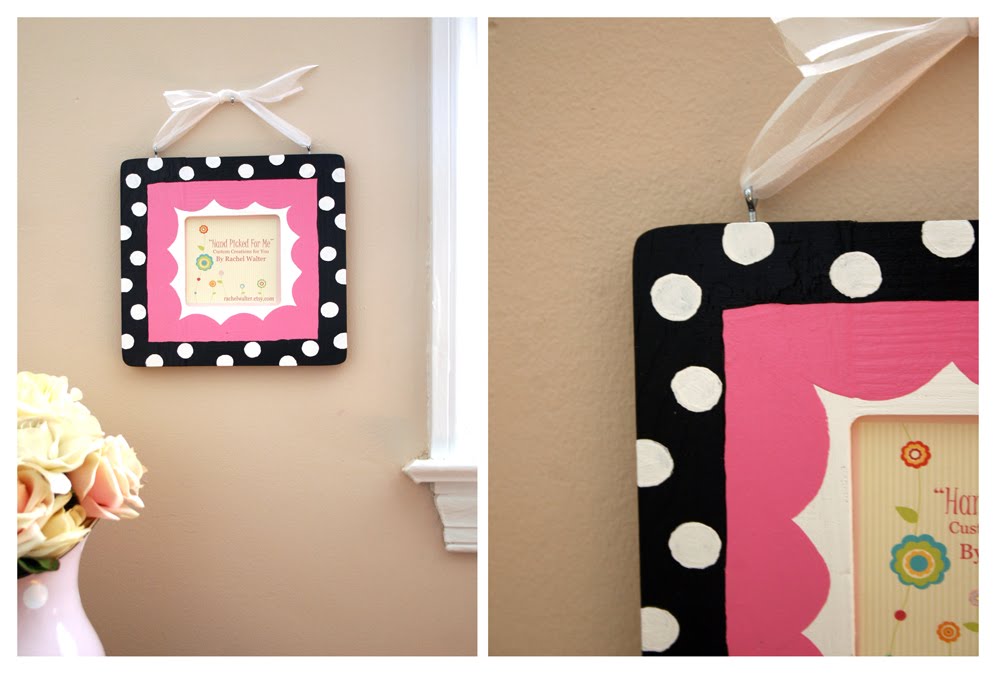 Hand Picked for Me: Breast Cancer Picture Frames