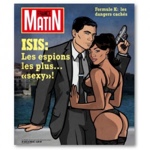 archer+french+poster Slick’s Nit-Picks: Archer, Episode 203 - “Blood Test” archer+french+poster