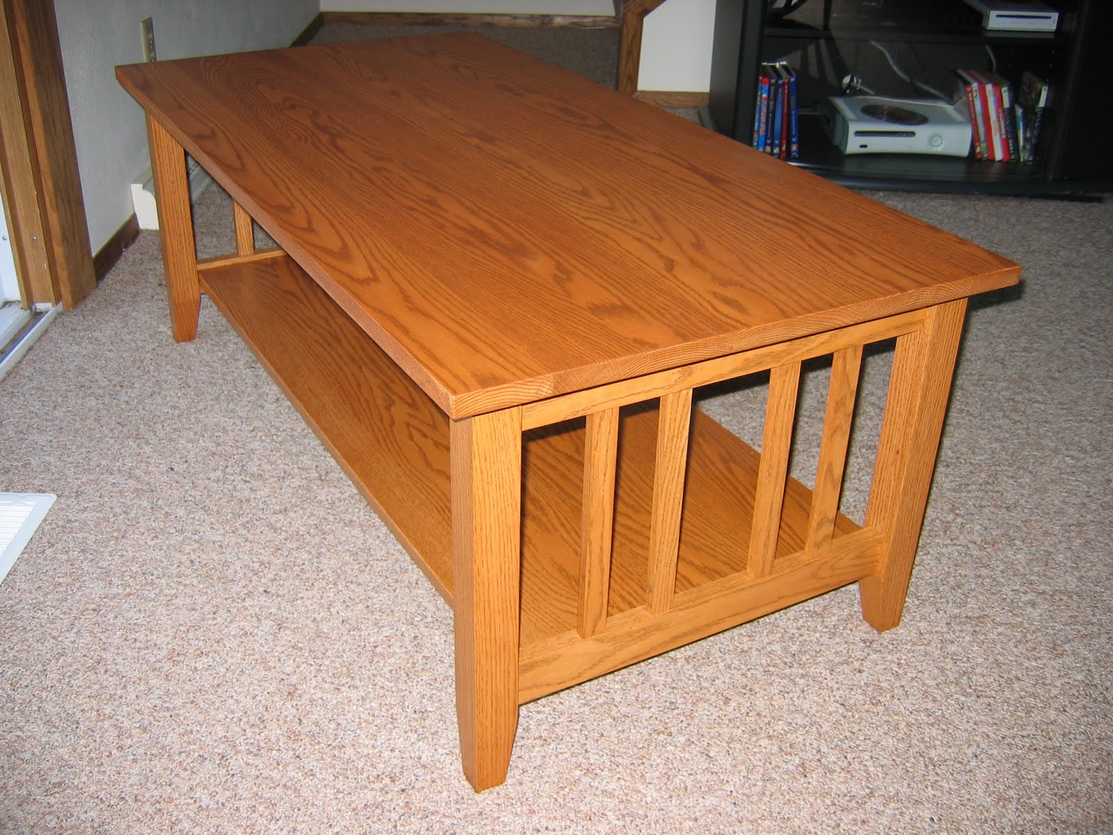 Chris' Project Page Craftsman Style Coffee Table Done!