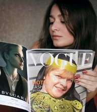 Madison on the cover of Vogue!