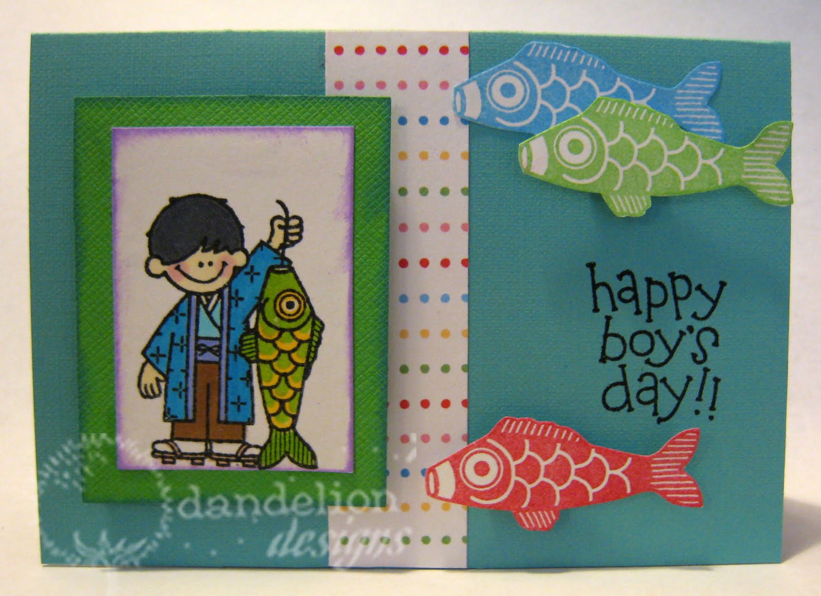Dandelion Designs Boy's Day