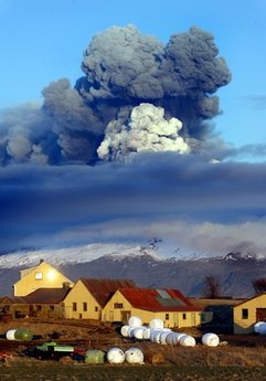 ICHEOKU, AS ICELAND'S EYJAFJALLAJOKULL VOLCANO  ERUPTS?