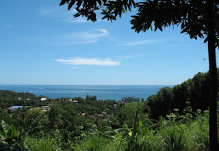 View from the hills above Karon Beach