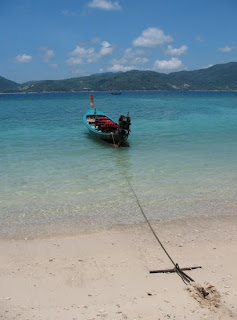 Longtail boat at Paradise Beach, Phuket