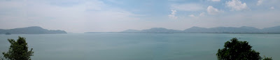 View over Chalong Bay from Cape Panwa - click to enlarge