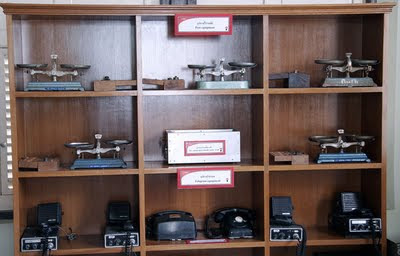 Some old stuff at Phuket post office museum