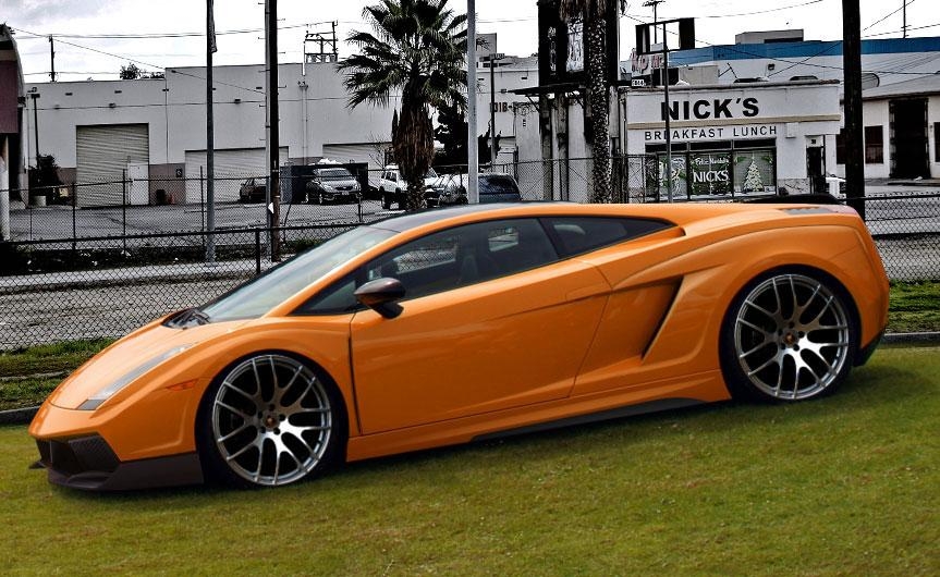 Размеры lamborghini gallardo