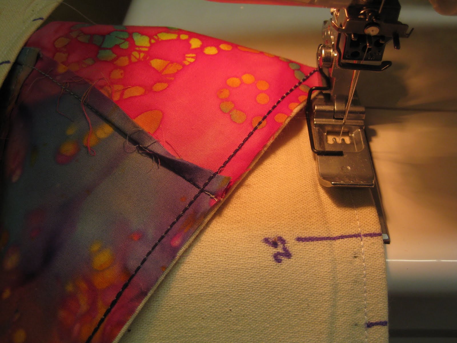 The Quilt Rambler Loading a quilt with zippered leaders and Tensionology!